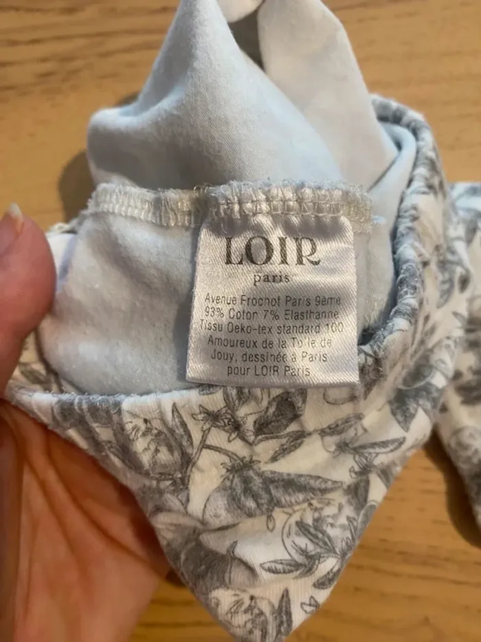 Legging motif fleur toile de jouy Loir Paris 12 mois - photo numéro 4