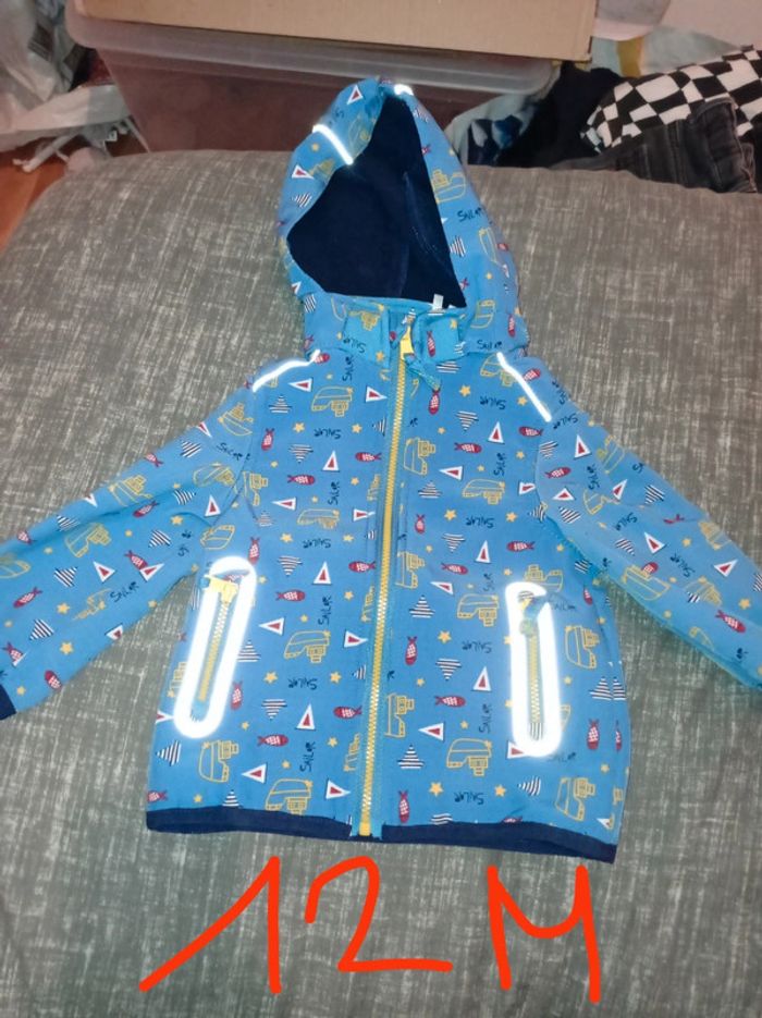 Veste coupe vent 12 mois orchestra