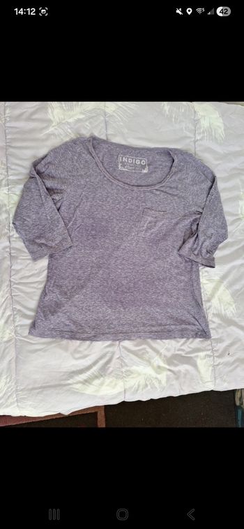 T-shirt mauve 