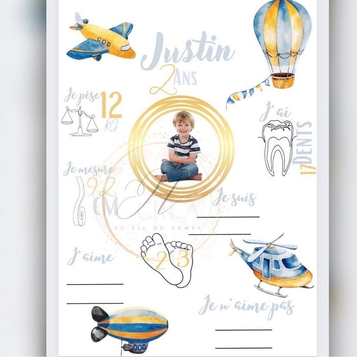 Affiche personnalisée A4 - photo numéro 6