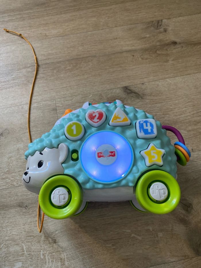 Hérisson à tirer Fisher price