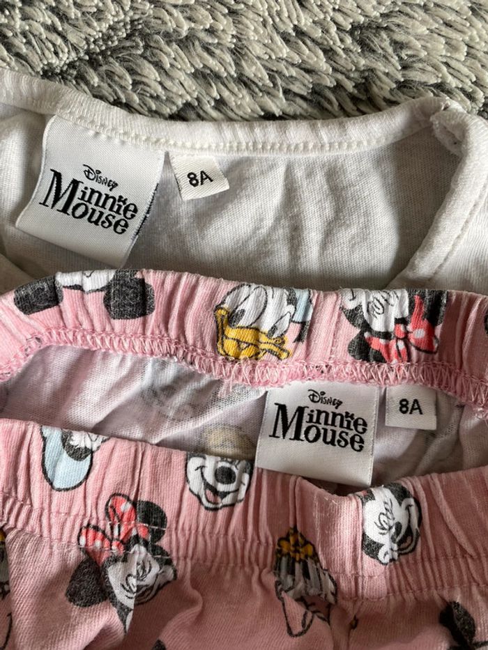 Pyjamas 2 pièces fin Disney Minnie - 8 ans - photo numéro 4