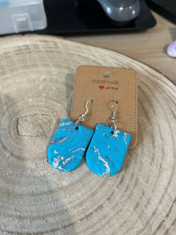 Boucles d’oreilles fimo