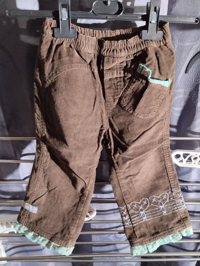 Pantalon  fille 2 ans