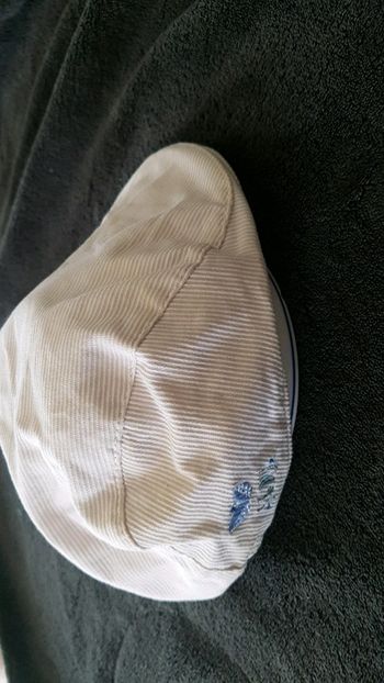 Casquette été écru 0/6 mois