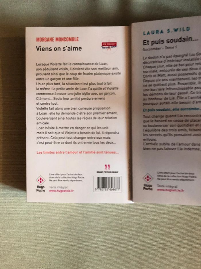 Lot de deux livres Morgane Moncomble et Laura s.wild - photo numéro 5