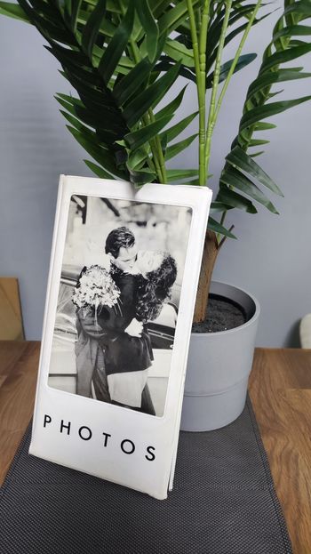 Album photos vintage blanc