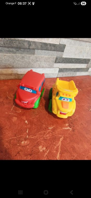 Lot de 2 véhicules Tonka 