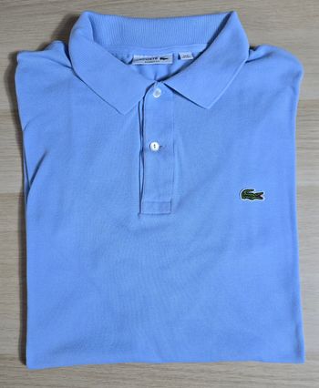 Polo Lacoste bleu/violet 3XL
