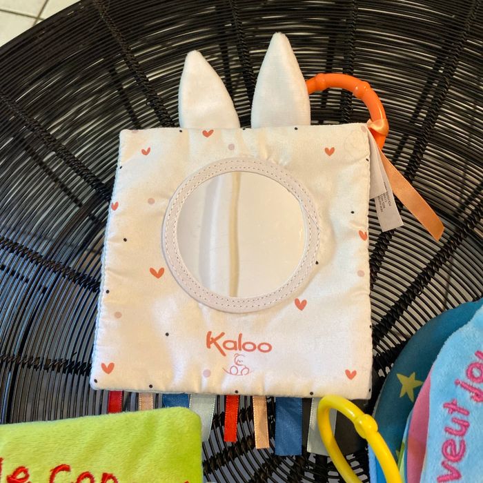 3 livres tissus donc lapin ou amoureux de chez kaloo - photo numéro 5