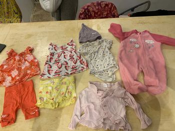 Beau lot de vêtements bébé 3 mois été 8 pièces
