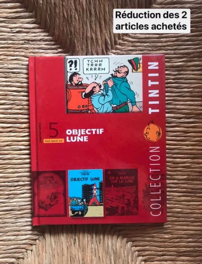Tout savoir sur objectif Lune Collection tintin n5  Dominique maricq