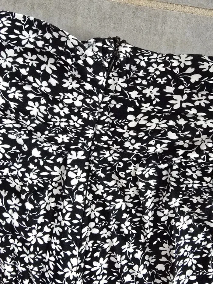 Short fleurie taille haute - photo numéro 4