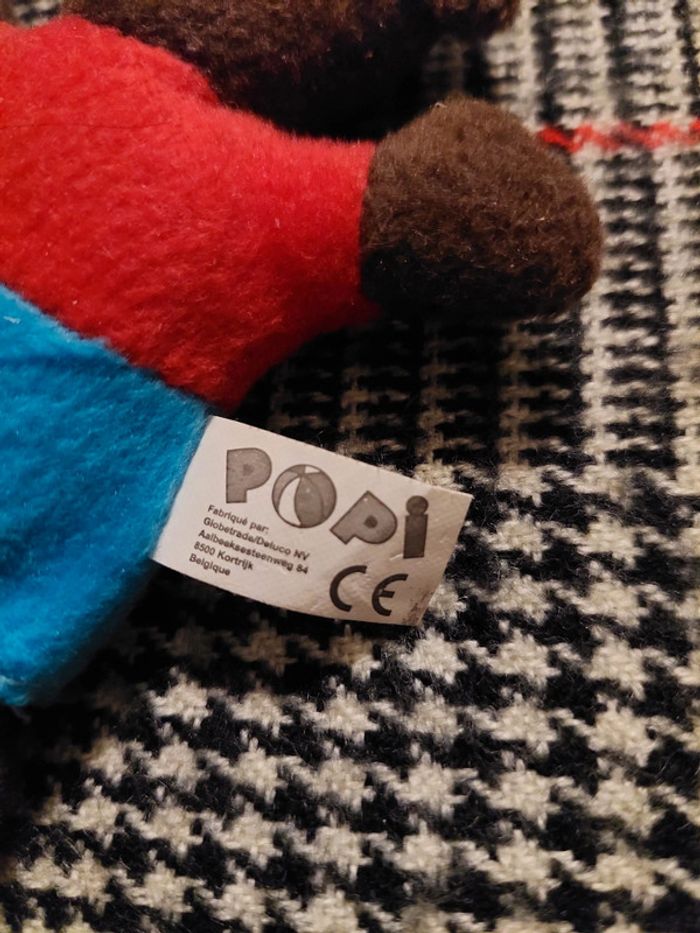 #P1 - Editions Bayard Popi - peluche petite ours brun - photo numéro 2