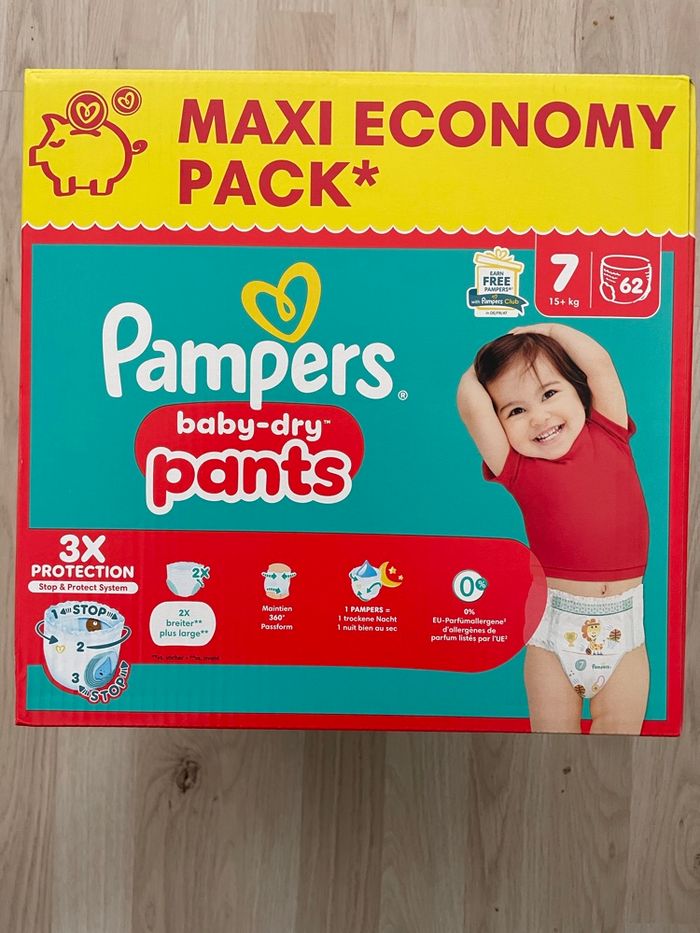 Pampers pants taille 7 - photo numéro 2