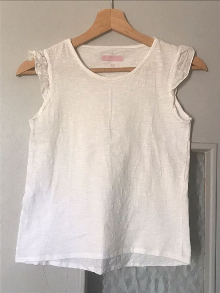 Joli débardeur blanc