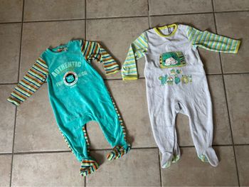 Lot de 2 pyjamas Orchestra 18 mois