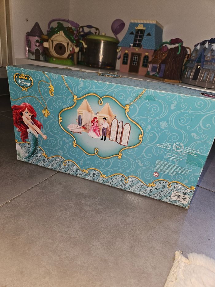 Coffret playset mini maison poupée Ariel et Éric petite sirène - photo numéro 7