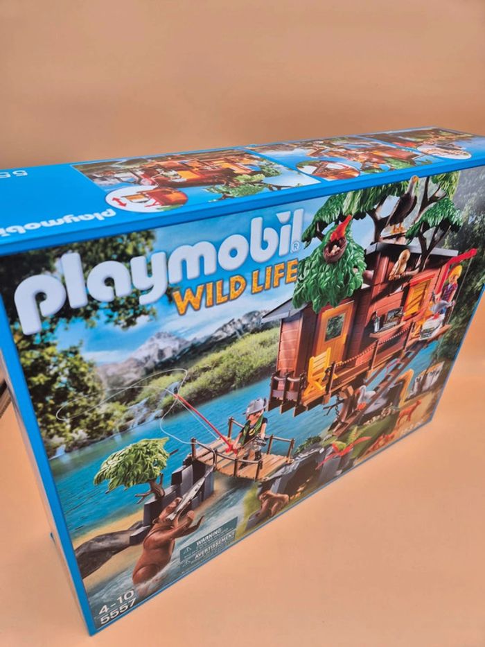 Playmobil Wild Life 5557 - Cabane dans les arbres. Transforme ta chambre en jungle sauvage - photo numéro 2