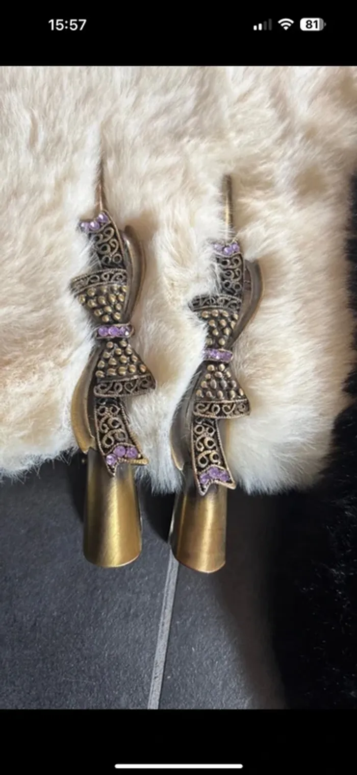 5 chouchous velours et 2 barrettes neuves - photo numéro 5