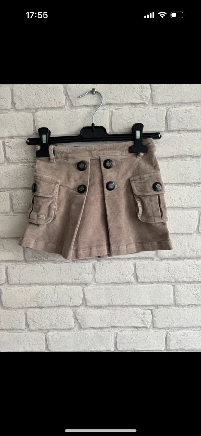 Jupe lili gaufrette taille 4 ans