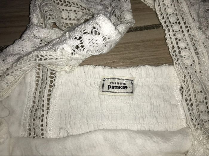 Débardeur blanc pimkie L - photo numéro 3