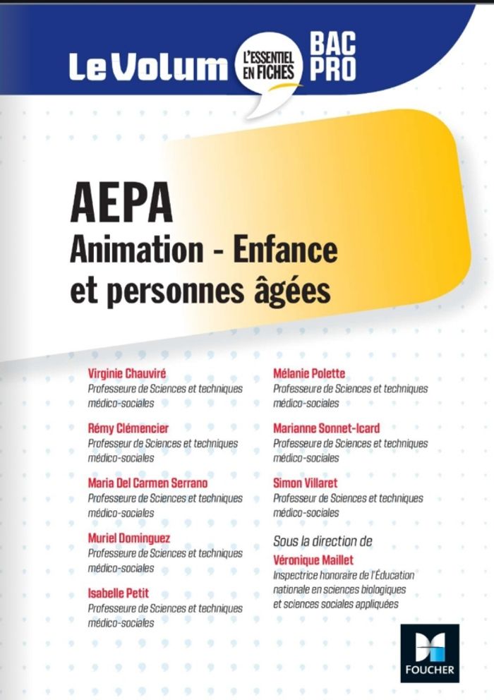 Le Volum' Bac Pro AEPA (Animation Enfance et Personnes Agées) - photo numéro 9