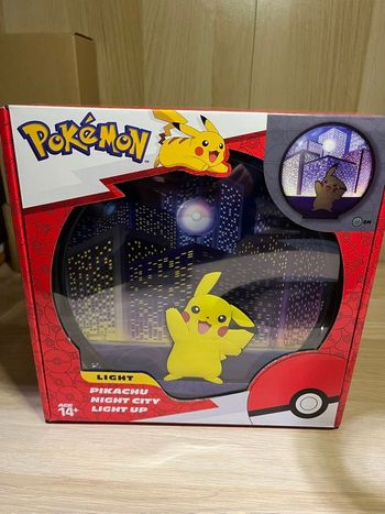 LUMIÈRE MURALE POKÉMON - NUIT DE PIKACHU