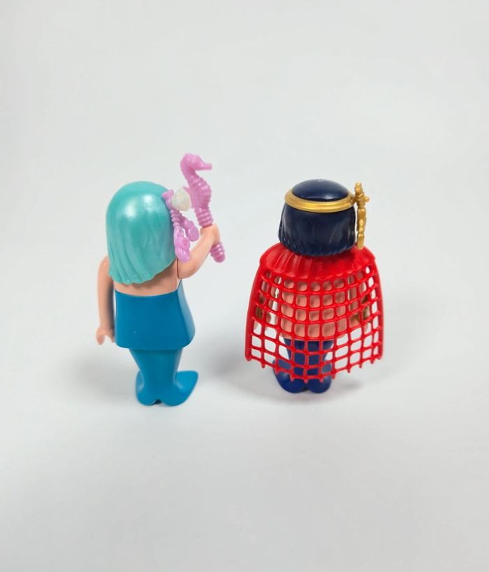 Playmobil Couple Sirènes Roi et Reine des mers - photo numéro 3