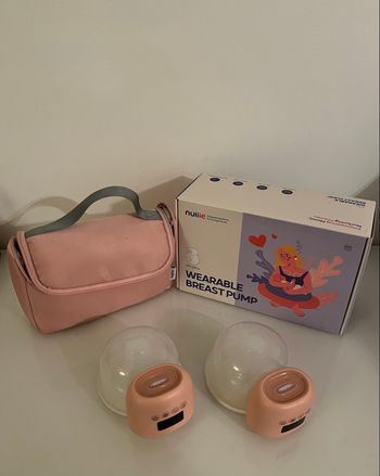 Nuliie Tire Lait Electrique Main Libre, Tire Lait Main Libre avec 4 Modes, 9 Niveaux 