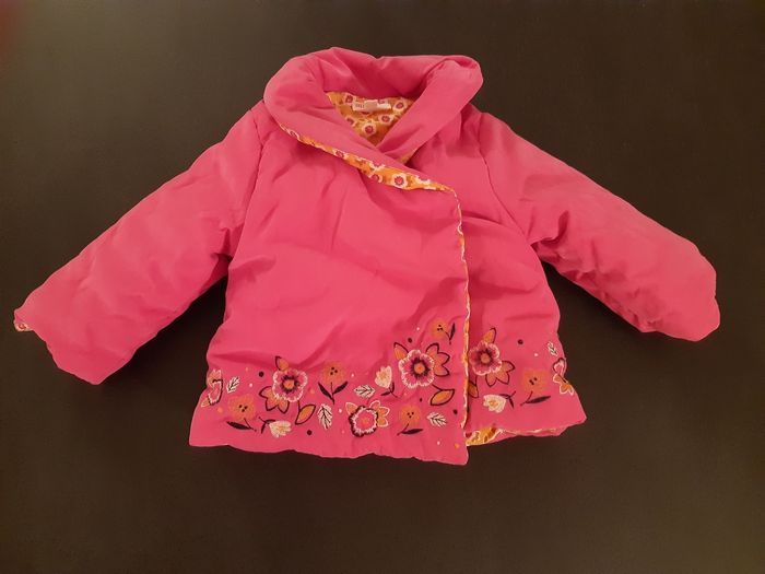 Manteau hiver réversible taille 18 mois - photo numéro 3