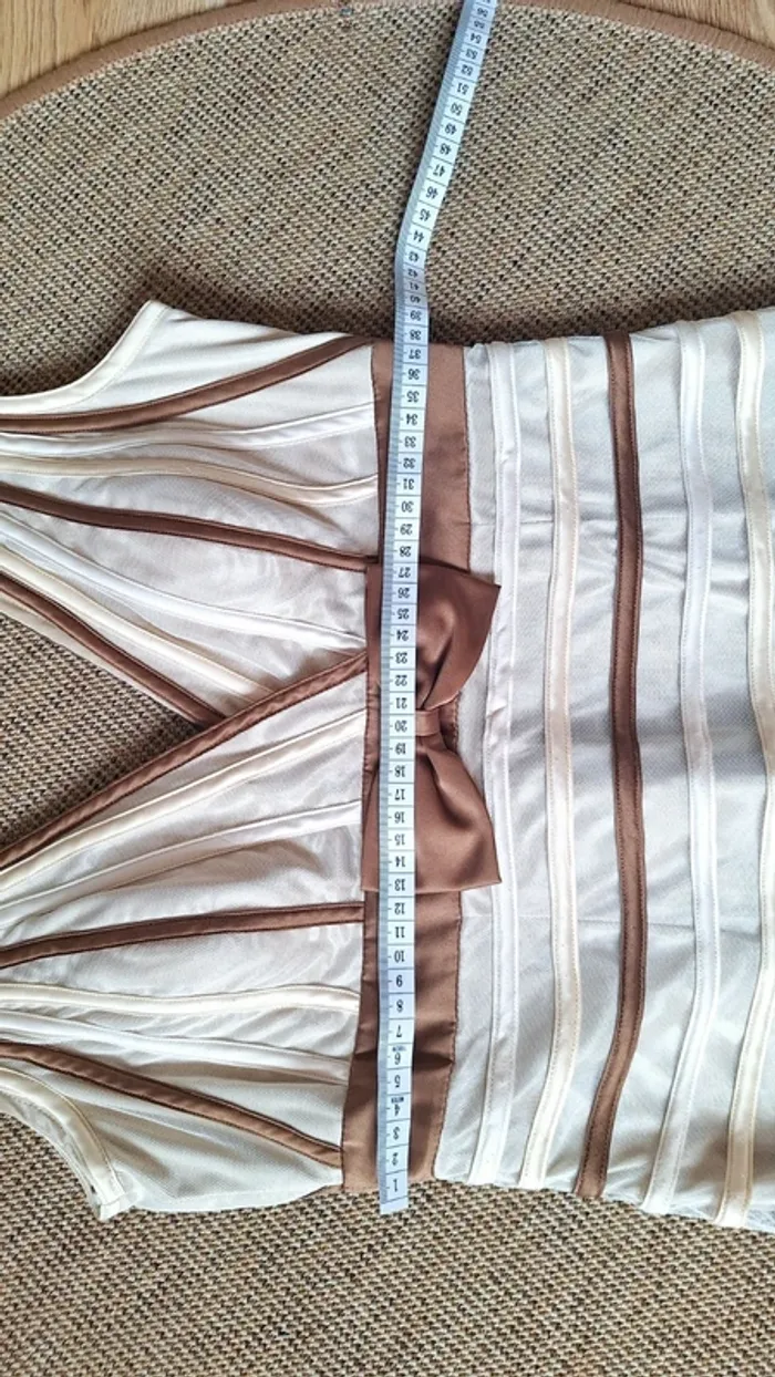 Somptueuse robe de cérémonie très élégante Sagaie en taille 40 - photo numéro 11