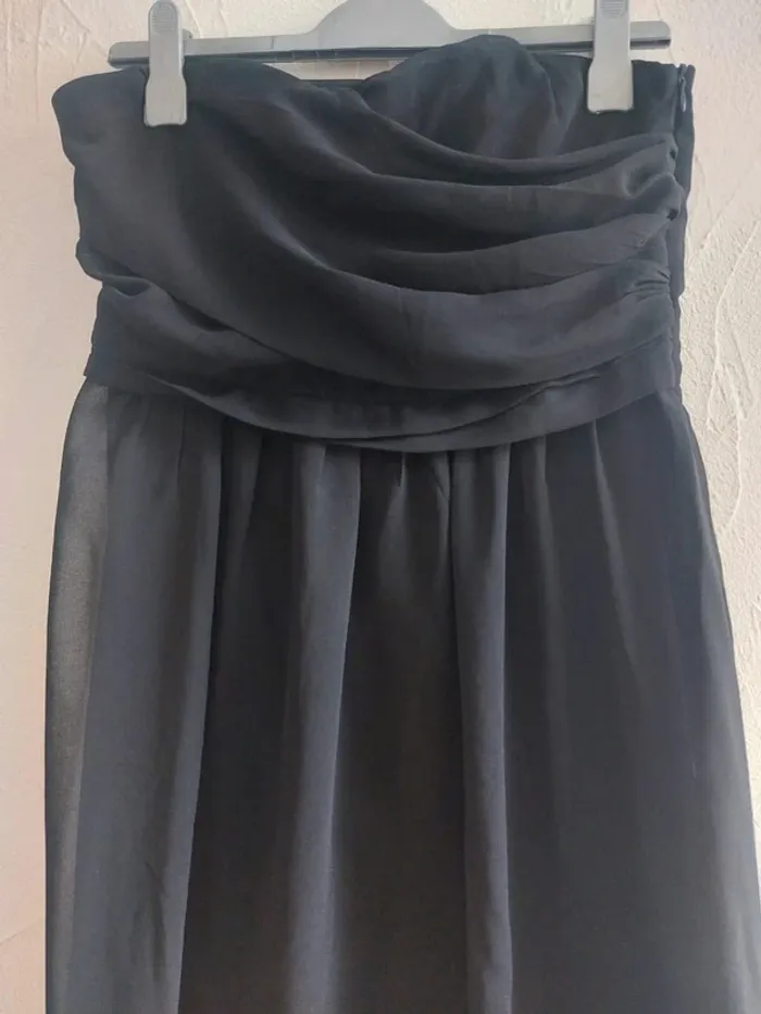 Robe bustier élégante noire Taille 42 - photo numéro 2