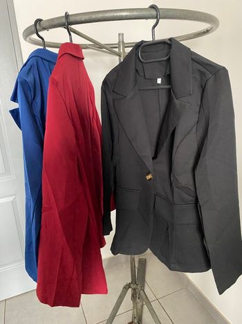 Veste blazer en polyester 
