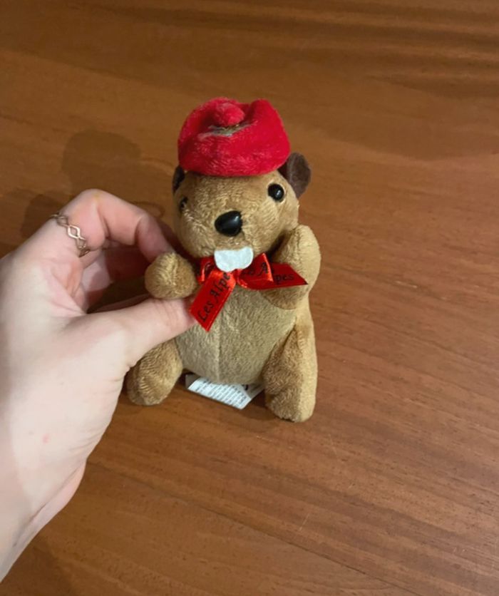 Peluche marmotte - photo numéro 2