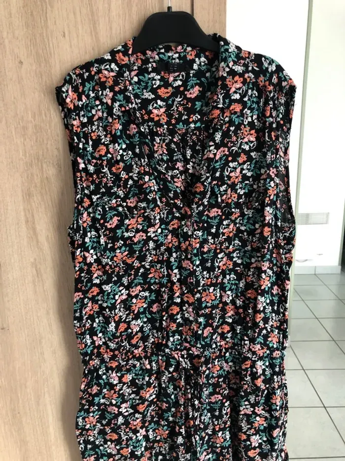 Combishort avec motif floral - photo numéro 2