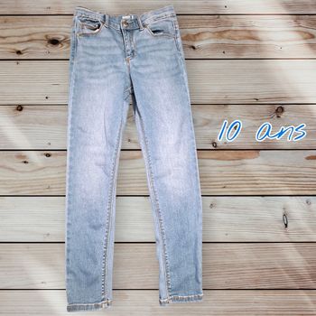 💙👖 Jean skinny fille – Kiabi – 10 ans 👖💙