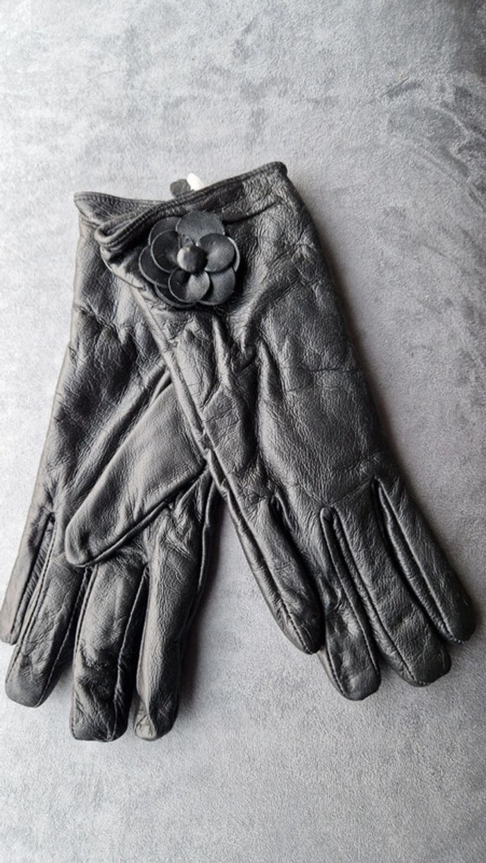 Gants hiver cuir - photo numéro 2