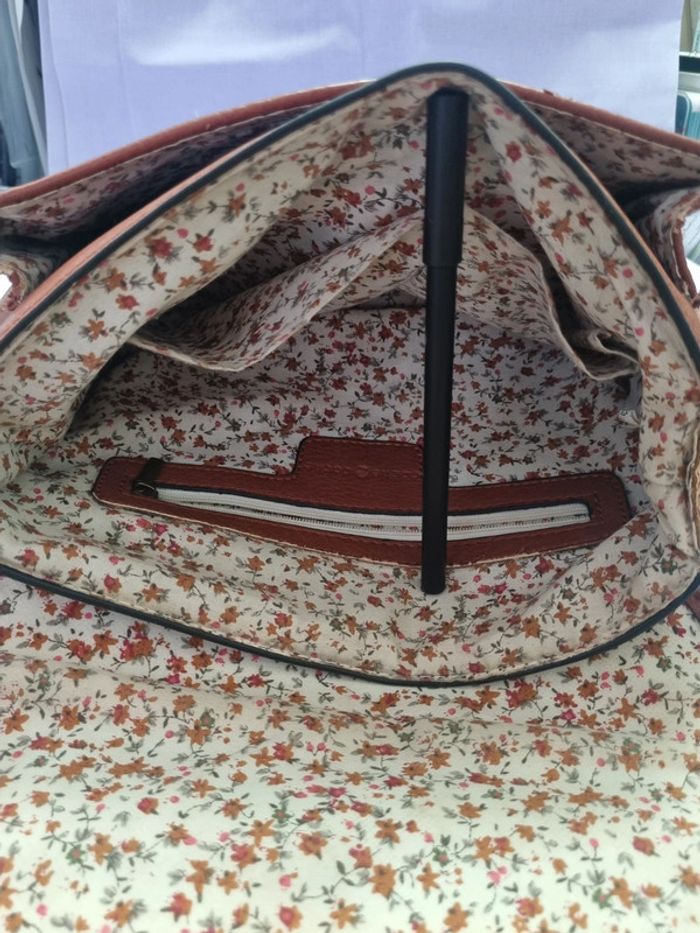 Sac besace marron - photo numéro 5