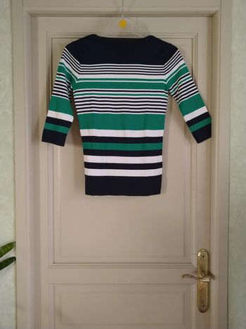 Pull rayé Damart 38-40