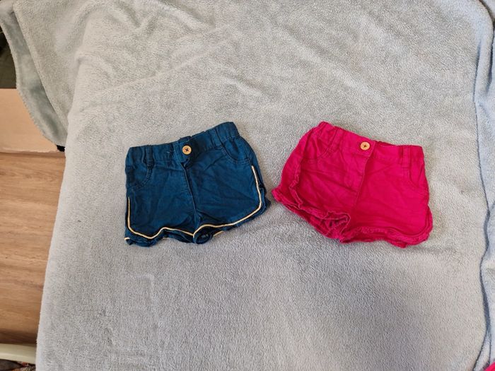 Shorts fille 9mois