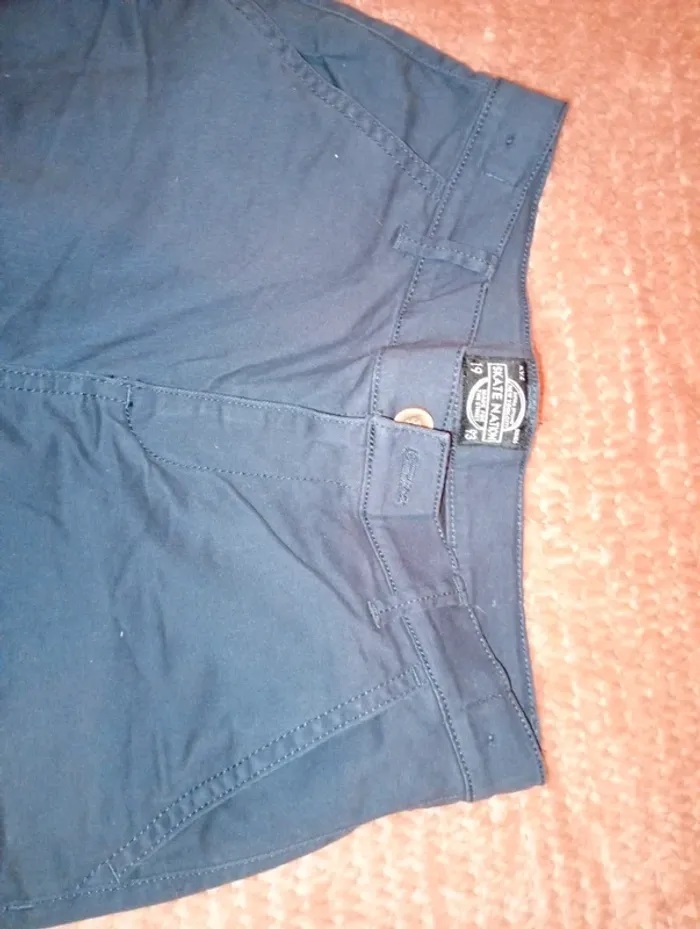 Pantalon bleu marine - photo numéro 3