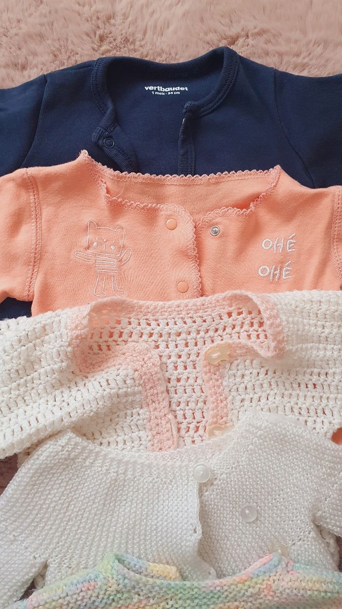 Lot vestes / gilets laine et légères - photo numéro 2