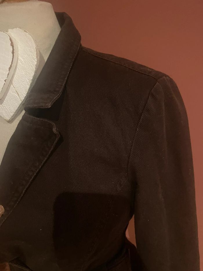 Veste courte marron T36 - photo numéro 7
