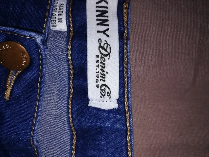 Jean skinny bleu, Denim CO, 14/15 ans, 166cm - photo numéro 3