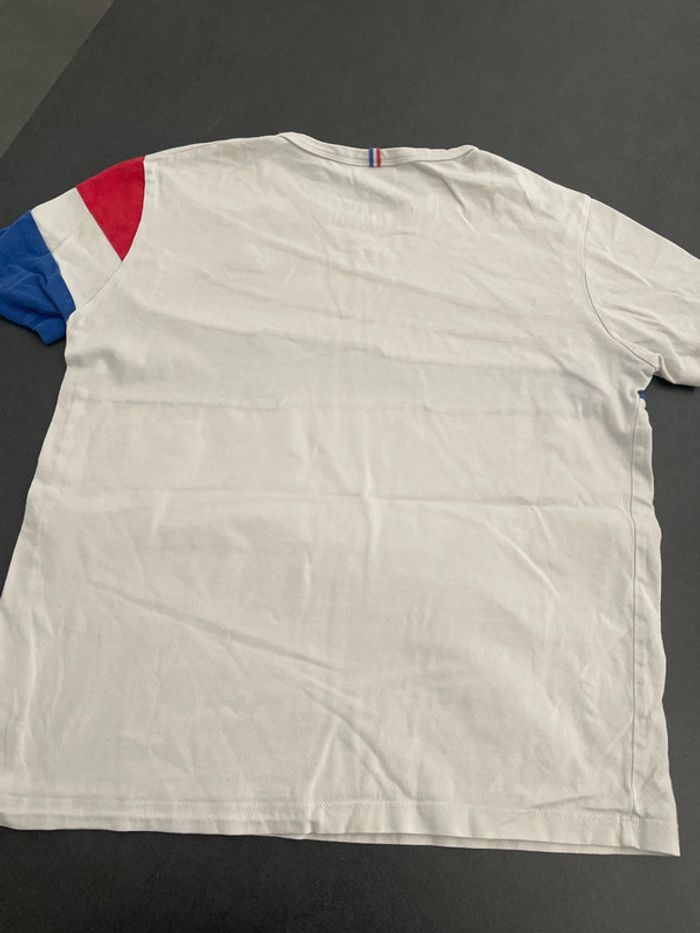 Le coq sportif tee shirt enfant garçon taille 14 ans - photo numéro 4