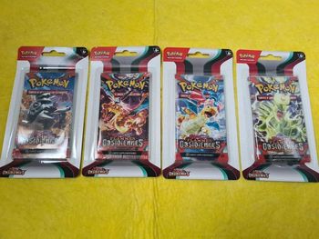 Booster Pokémon Flammes Obsidiennes x 4 Artset neuf scellé