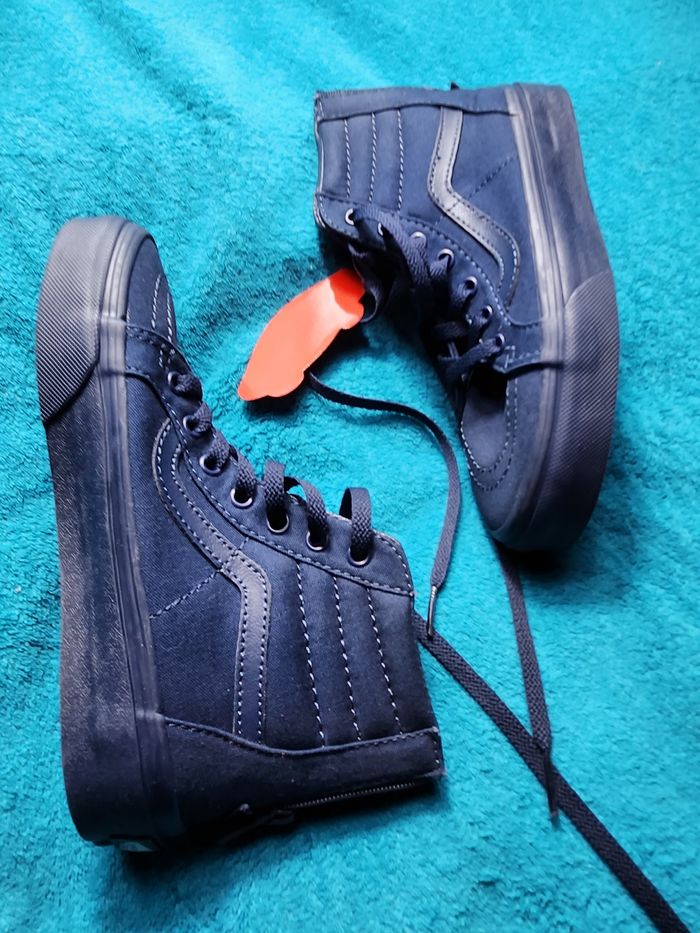 🌹👟vans sk8-hi bleu marine kids - stock très limité ! - photo numéro 10