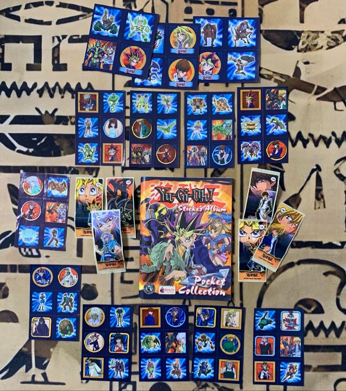 Mini Album Yu-Gi-Oh + Stickers