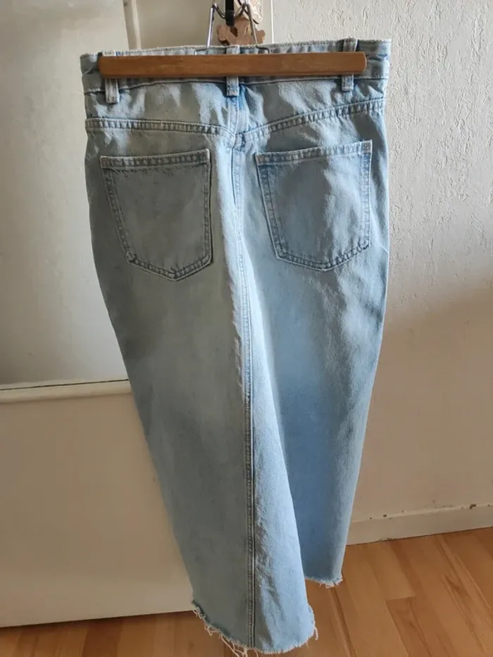 Jupe longue jeans Zara taille XS - photo numéro 5